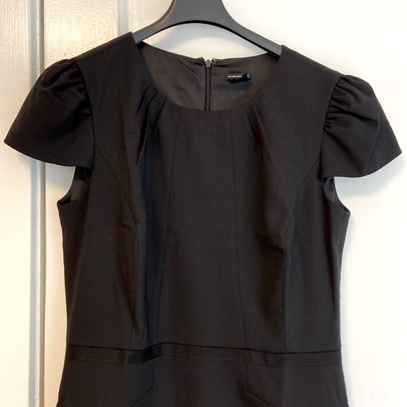 Club Monaco Ava Sheath Dress - Black - Size 6 - Picture 2 of 3